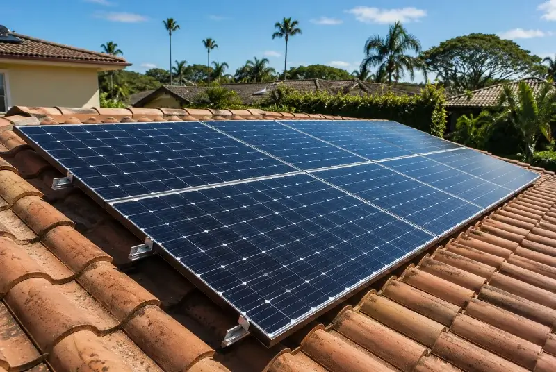 Installation de panneaux solaires à Hondschoote